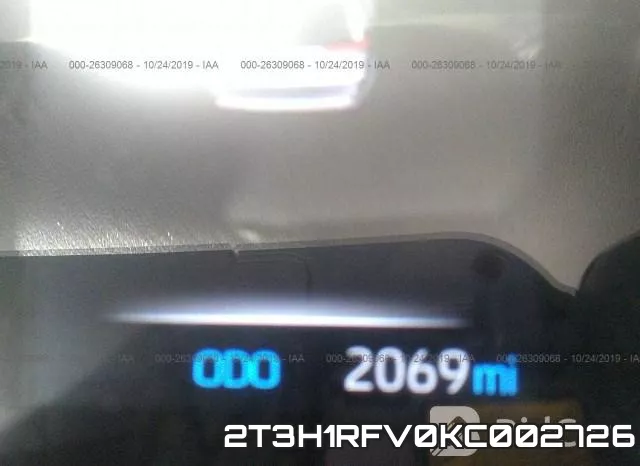 2T3H1RFV0KC002726 фото 7