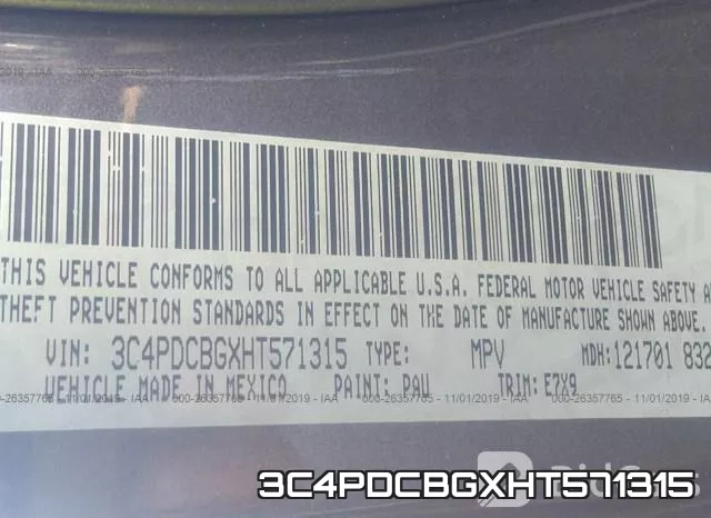 3C4PDCBGXHT571315 фото 9