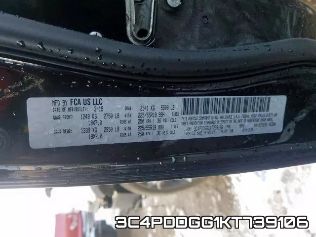 3C4PDDGG1KT739106 фото 2