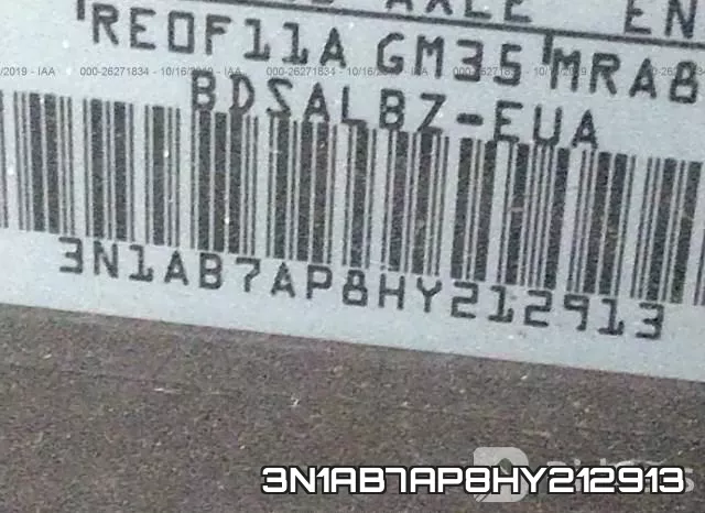 3N1AB7AP8HY212913 фото 10