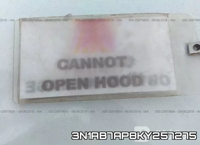 3N1AB7AP8KY257275 фото 2