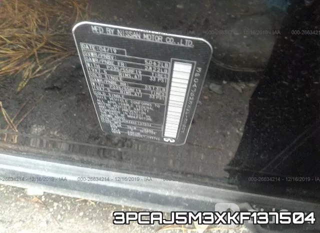 3PCAJ5M3XKF137504 фото 10