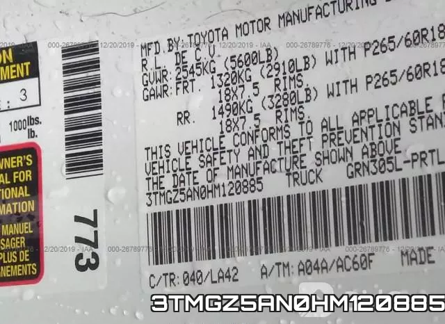 3TMGZ5AN0HM120885 фото 9