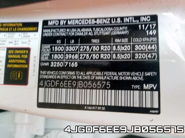 4JGDF6EE9JB056575 фото 2