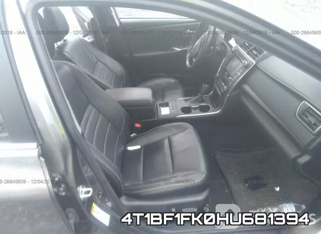 4T1BF1FK0HU681394 фото 5