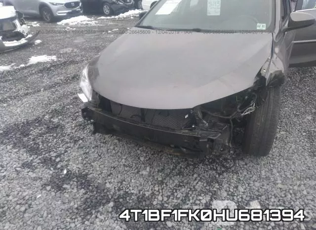 4T1BF1FK0HU681394 фото 6