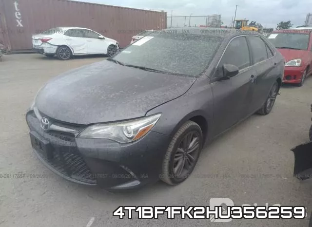 4T1BF1FK2HU356259 фото 2