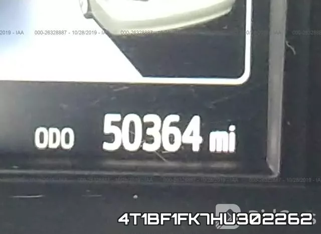 4T1BF1FK7HU302262 фото 5