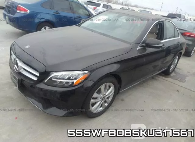 55SWF8DB5KU317567 фото 3