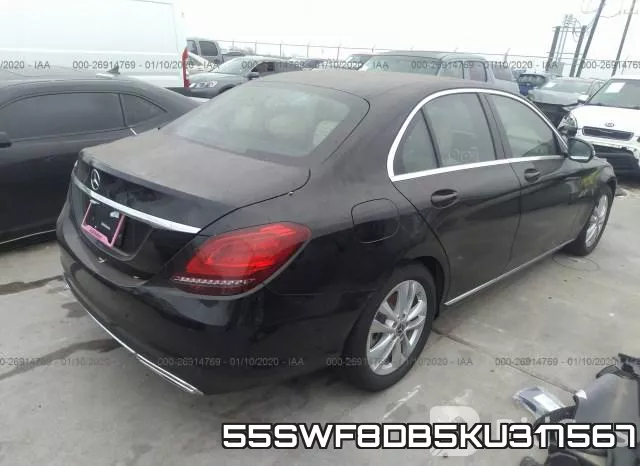 55SWF8DB5KU317567 фото 4