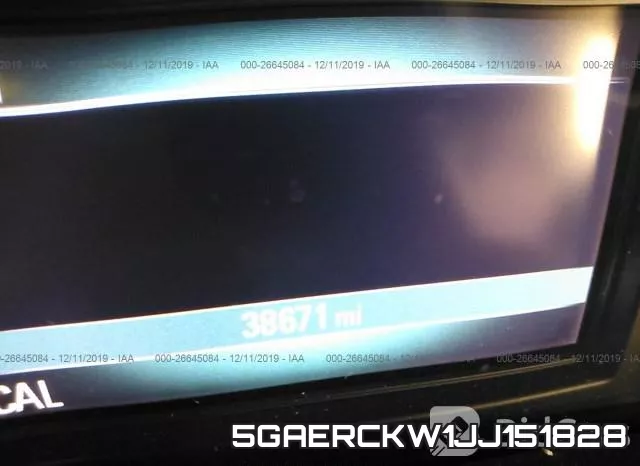 5GAERCKW1JJ151828 фото 7