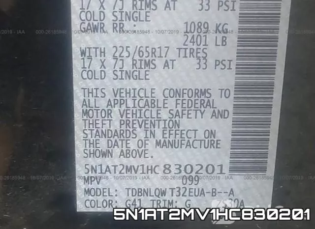 5N1AT2MV1HC830201 фото 9
