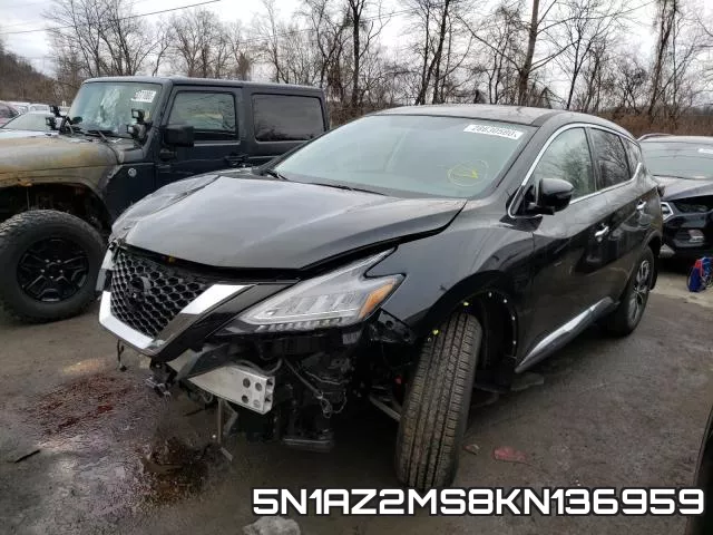 5N1AZ2MS8KN136959 фото 3