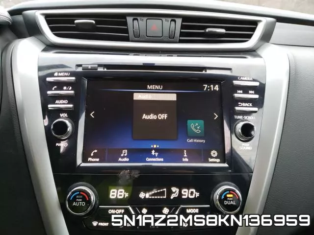 5N1AZ2MS8KN136959 фото 10