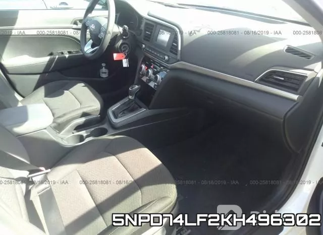 5NPD74LF2KH496302 фото 5