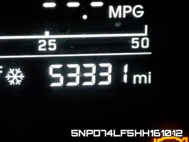 5NPD74LF5HH161012 фото 9