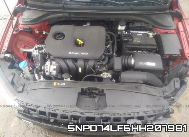 5NPD74LF6HH207981 фото 2