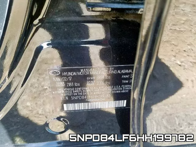 5NPD84LF6HH199782 фото 2
