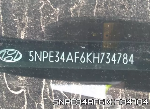 5NPE34AF6KH734784 фото 8