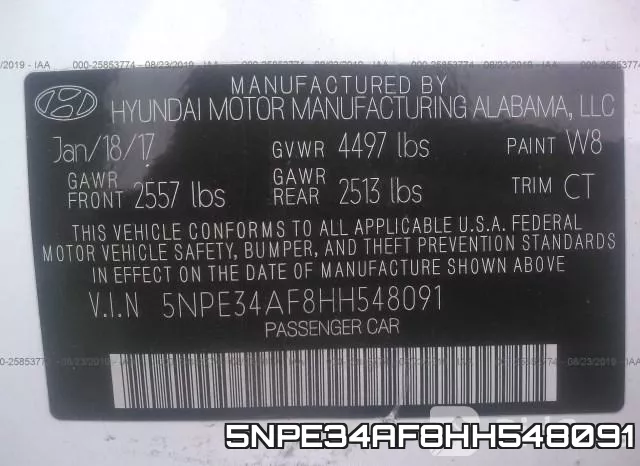 5NPE34AF8HH548091 фото 10