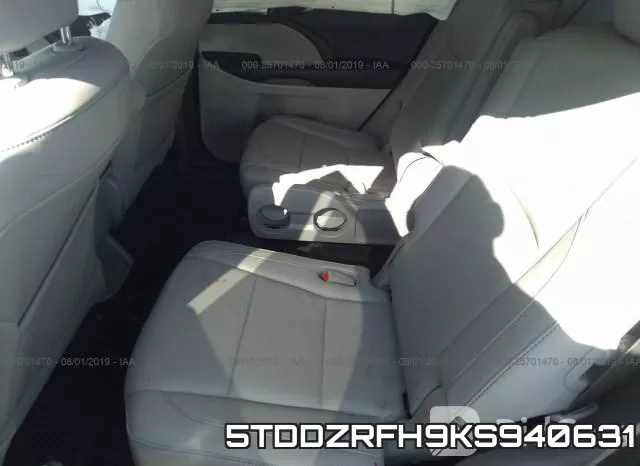 5TDDZRFH9KS940631 фото 8