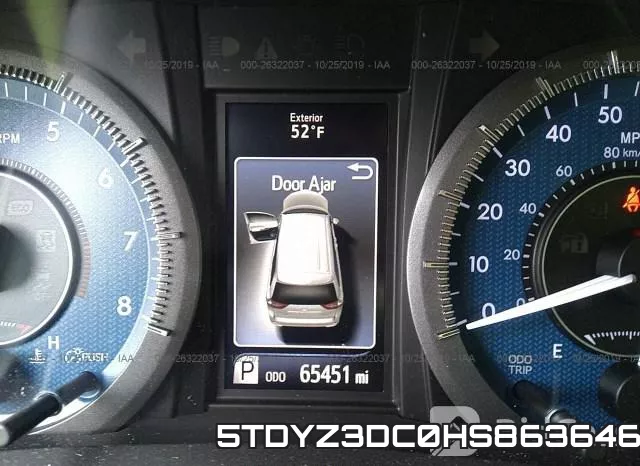 5TDYZ3DC0HS863646 фото 8