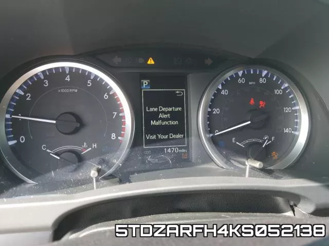 5TDZARFH4KS052138 фото 7