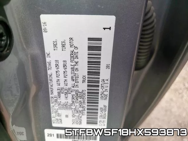 5TFBW5F18HX593873 фото 2