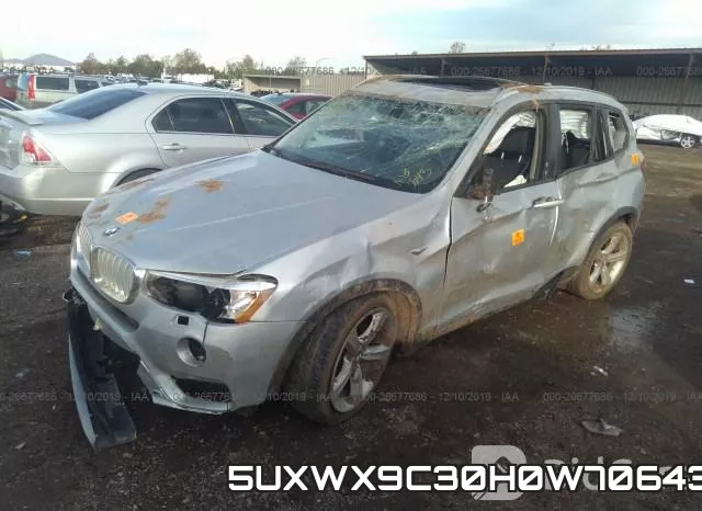 5UXWX9C30H0W70643 фото 3