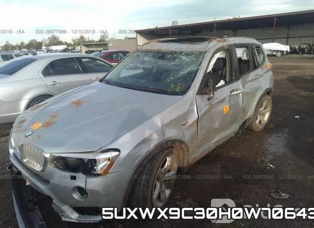 5UXWX9C30H0W70643 фото 7