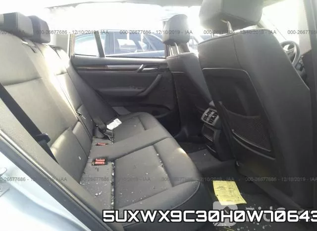 5UXWX9C30H0W70643 фото 9