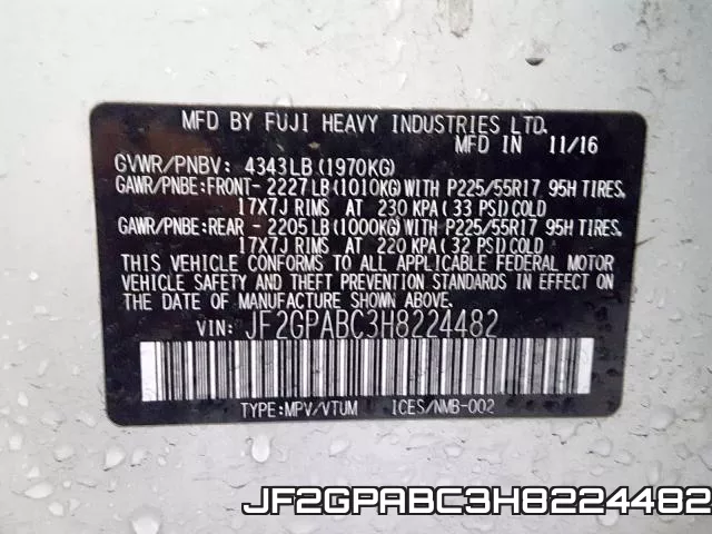 JF2GPABC3H8224482 фото 2