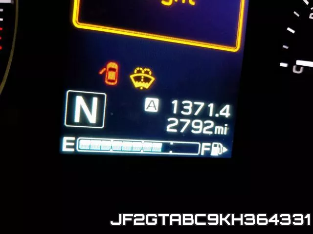 JF2GTABC9KH364331 фото 8