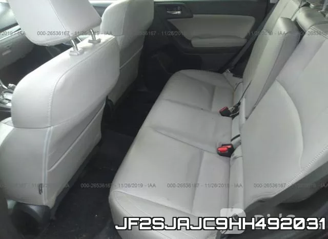 JF2SJAJC9HH492031 фото 6