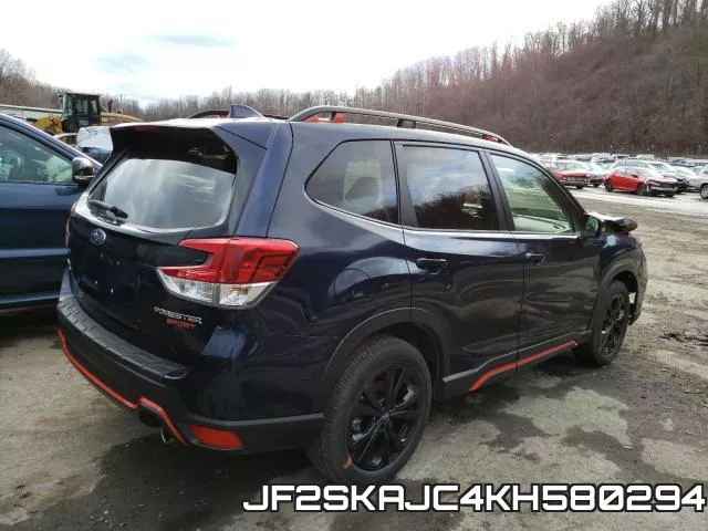 JF2SKAJC4KH580294 фото 3