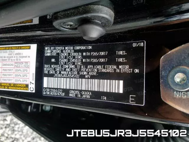 JTEBU5JR3J5545102 фото 2