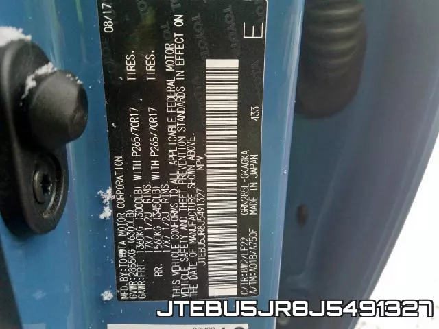 JTEBU5JR8J5491327 фото 2