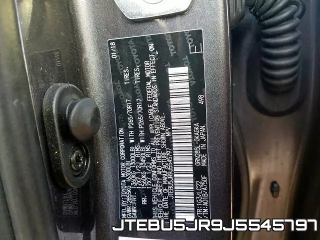 JTEBU5JR9J5545797 фото 2