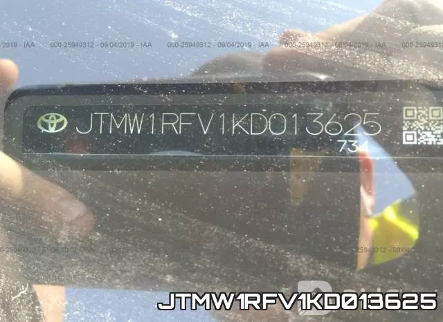 JTMW1RFV1KD013625 фото 8