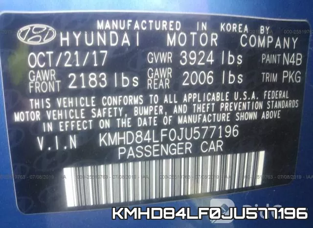 KMHD84LF0JU577196 фото 9