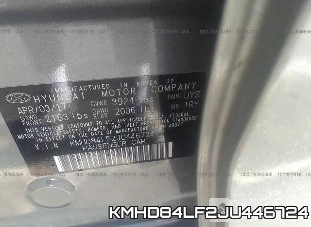KMHD84LF2JU446724 фото 9