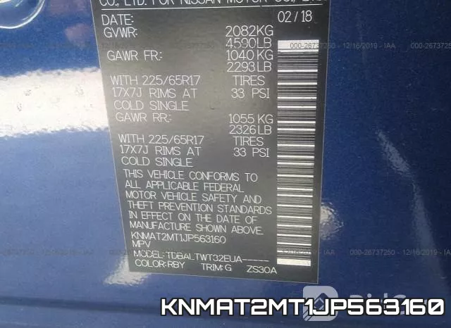 KNMAT2MT1JP563160 фото 10