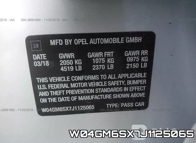 W04GM6SX7J1125065 фото 8