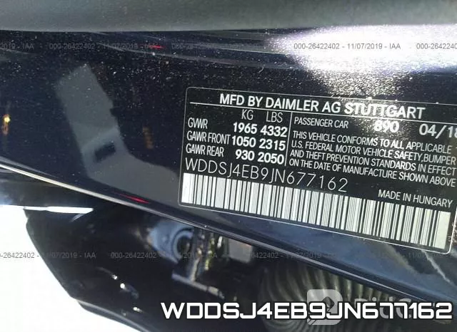 WDDSJ4EB9JN677162 фото 10