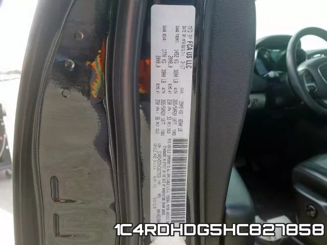 1C4RDHDG5HC827858 фото 2