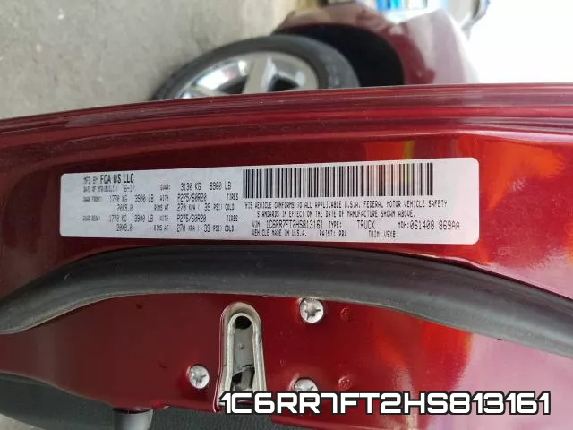 1C6RR7FT2HS813161 фото 2