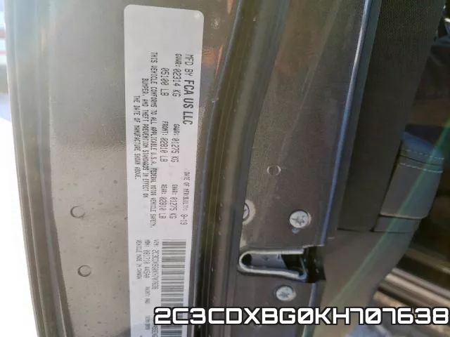 2C3CDXBG0KH707638 фото 2