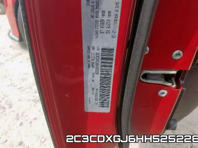 2C3CDXGJ6HH525228 фото 2