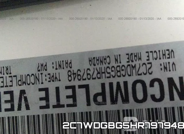 2C7WDGBG5HR797948 фото 8