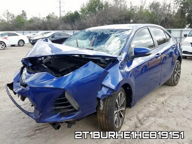 2T1BURHE1HC819151 фото 2